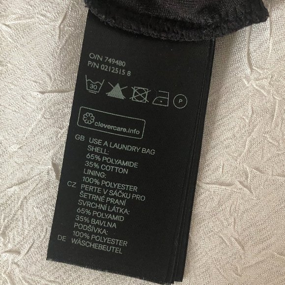 Divided by H&M Black Lace Sheer Bodycon Party Quarter Sleeve Mini Dress (Size M) - Picture 14 of 16